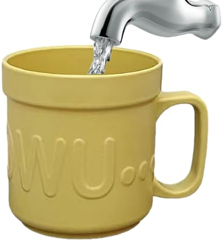 Taza Portacepillos de Dientes - Vaso de baño de Moda de 400 ml con Textura esmerilada | Suministros de organización para Pasta de Dientes, cepillos de Dientes, Gafas, Limpiador
