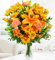 Naranja Elegancia - Ramo de Flores – Regalo Fresco para Cumpleaños o Día de la Madre – Arreglo de Lujo con Entrega al Día Siguiente – Sorpresa Elegante para Ella