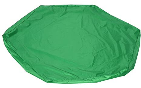 Sandkastenabdeckung, Sandkasten-Sandspielzeugabdeckung, wasserdichte Kordelzug-Schwimmbadabdeckung für den Garten Im Freien (Grün)