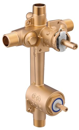 Moen Posi-Temp Pressure Balancing Valve with Built In 2-Function Transfer Valve for 2-Handle Shower Trim, CC/IPS, 2521
