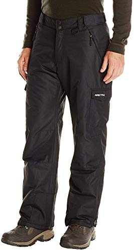 Arctix Men's Snowsports Cargo Pants, Black, Small/30 Inseam