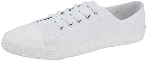 Dek Herren 5 Eye Soft Canvas Plimsol Schuhgröße 10