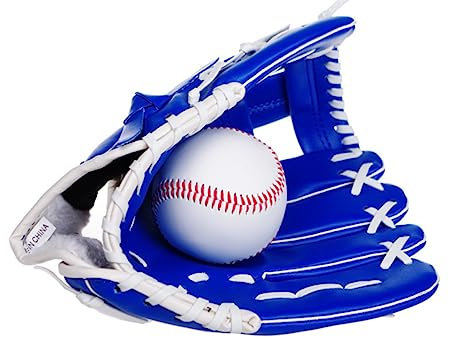 KOMBIUDA Kinder Baseballhandschuh 10,5 Zoll Infield Pitcher Handschuhe Für Softball Sport Anfänger Aus Dickem Pu Und PVC