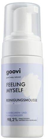 GOOVI Feeling Myself Cleansing Mousse – Schiuma detergente delicata per il viso – Pulizia del viso per pelli sensibili – 100 ml