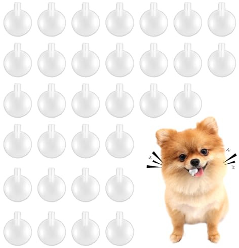 Notoke 32 Stück Spielzeug Noise Squeakers Quietscher, Spielzeug Squeakers Reparatur Set, Haustierbedarf und Spielzeugwartung, Ideal für DIY-Hundespielzeug und Reparaturen