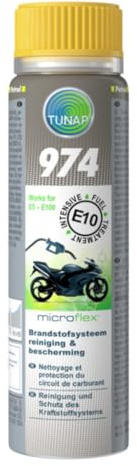 TUNAP 974 Moto - Additif protecteur d'injecteurs essence pour motos - 100 ml - Technologie ROA²