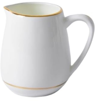 Sauciere För Middag Restauranger Benporslin Mjölkkanna Mjölkburk Såsgryta Keramisk Biff Såskanna Kaffe Mjölkkopp Söndagsstek Middag(Gold,5.8x8.2cm)