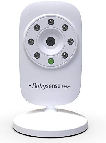 Babysense Additional Camera Unit for Video Baby Monitor V24UK - Supplied with UK Plug with EU Adapter (Model:CAM-V24UK)