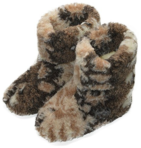 Moro-Design Hausschuhe Hüttenschuhe Lammfell 100% Schafwolle Schaffell Pantoffeln Gr.35-48 (43/44)
