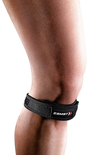 ZAMST JK BAND Soporte de Rodilla para Tendón Rotuliano – Cinta Rotuliana para Osgood Schlatter y Tendinitis Rotuliana – Refuerzo de Rodilla Ideal para Grande