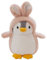 Zonoori Pinguin Kuscheltier, 20cm Plüschtier Pinguin, Plush Pinguin Stofftier mit Hut (Rosa)