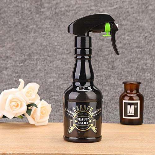 Vaporisateur Vintage Barber Vide Bouteille De Coiffure Accessoire De Pulvérisateur De Cheveux Maison pour Salons De Coiffure(black)