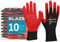 ACE Blaze Guantes de trabajo - Guantes de protección para el trabajo - EN 388 - Talla 08/M (Paquete de 10)