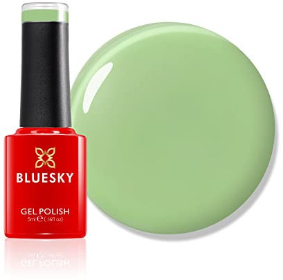 BLUESKY Gel Nail Polish, Door to Freedom, SS2316, Green, Long Lasting, Chip Resistant, 5 ml Requires Drying Under UV LED Lamp