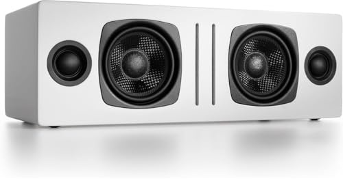 Audioengine All-in-One A2 kabelloser tragbarer Bluetooth-Lautsprecher für zu Hause, verlustfreies Audio mit aptX