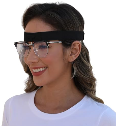 Rhinoplasty Septorhinoplasty Nose Living Aids Equipment Suspension Eyeglasses Holder Glasses Holder for Broken Nose Recovery Support Nose Protector, Adjustable Easy To Put on，fit Head 17-26inches