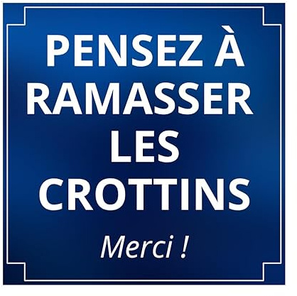 Panneau d'écurie 25 x 25 cm – PVC Forex® 3 mm – Finition brillante anti-UV et anti-rayure – Idéal écuries, centres équestres, chemins équestres