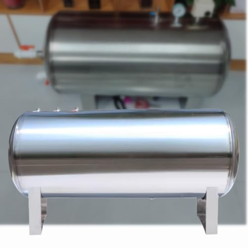 Depósito De Presión Horizontal Para Uso Doméstico, Depósito De Almacenamiento De Agua De Acero Inoxidable, Adecuado Para El Suministro De Agua Doméstico(200L/52.8Gal)