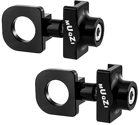 Saipor 2 tendicatena per bicicletta, in lega di alluminio, per bicicletta, 10 mm, per BMX Fixie Bike
