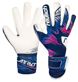 Reusch Attrakt RE:Grip Grip Gants de Gardien de But pour Adultes pour Homme et Femme Convient à Toutes Les Conditions météorologiques et Surfaces de Terrain