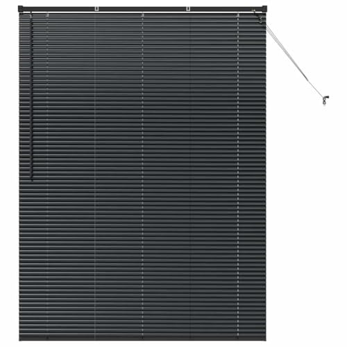 vidaXL Persienner Svart 175 x 125 cm Aluminium