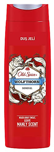 6 x Old Spice Wolfthorn Duschgel für Männer XL je 400ml Maskuliner Duft for man