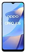 OPPO A16 - Smartphone 4G Débloqué - Téléphone Portable 4G - 4 Go de RAM 64 Go de Stockage Extensible 256 Go - IPX4 Contre Les Projections d'eau - 2 Jours d'Autonomie - Triple Caméra avec IA - Bleu