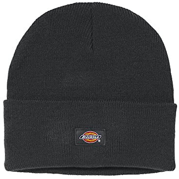 Dickies Herren Acrylic Cuffed Beanie-Mütze, Dunkles Charcoal, Einheitsgröße