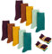 FOOTNOTE 10 Paar Hochwertige Socken Herren & Damen Baumwollsocken Socks Business, 39-42, Bunt