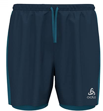 Odlo Homme Short de course 2-en-1 ESSENTIALS 5 INCH