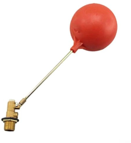 Valvola a sfera galleggiante, valvola galleggiante per stagno serbatoio acqua, valvola di ricambio galleggiante per acquario di pesce, abbeveratoio per pecore bovini, valvola galleggiante in ottone