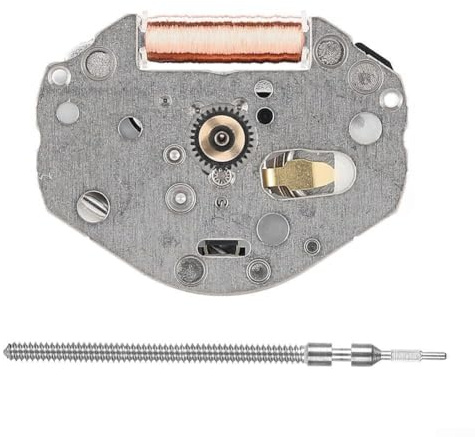 ZMdooreasy Mouvement de montre à quartz, pour Miyota 2035, mouvement mécanique automatique, mécanisme double calendrier, 15,3 x 17,8 mm
