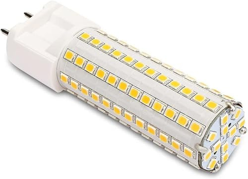 Bombillas Led G12, 10w Regulables 100w Haloge Equivalet 108 Perlas Led 2835smd 1000lm AC 85-265v O Flickerig, Haz De 360° Agle para El Hogar Bombilla Led Lightig, Natural White, 10 Pack