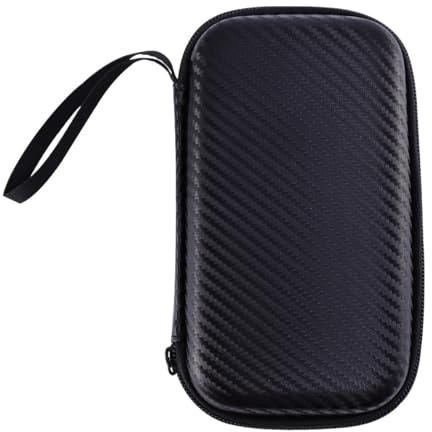 FONDOTIN Borsa Porta Termometro in EVA Antiurto Resistente All’Usura Cordino e Protezione Interna Morbida Custodia Compatta da Viaggio per Termometri Frontali Contenitore Protettivo