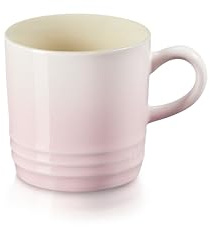 LE CREUSET Stoneware Cappuccino Mug, 200 ml, Shell Pink, 70303207770099