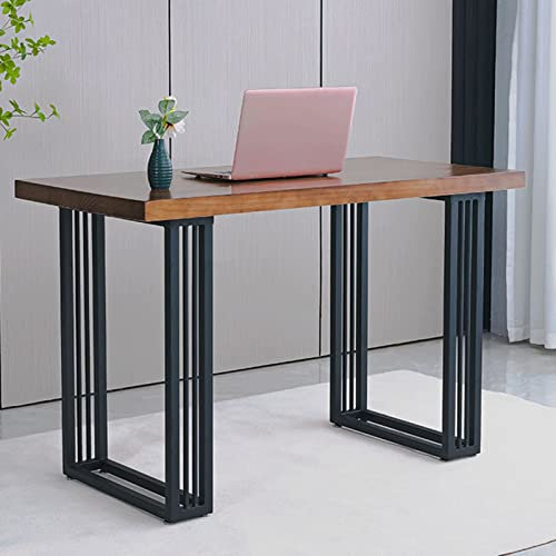 WORDFUN Lot De 2 Pieds De Table De Style Industriel, Pieds De Table De Meubles De Bricolage en Acier, Pieds De Support De Meubles, Pied De Bureau, Table Châssis Design