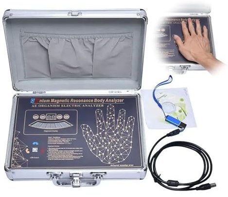 Magnetisk Kvantresonansanalysator, Professionell Bärbar Snabb och Precis Hälsotest, Enkel Att Använda och Transportera för Hemmabruk (54 Rapporter)
