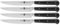 Zwilling Steakmesser 4er Set, Schwarz