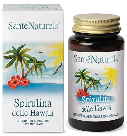 Spirulina Hawaii ● 200 Compresse da 500 mg ● Integratore Naturale ● Provenienza Isole Hawaii