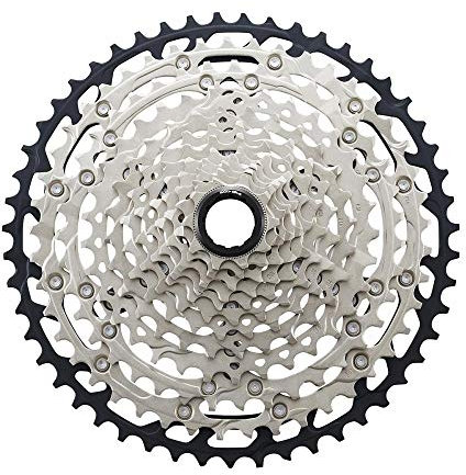 SHIMANO 12V.10/51 SLX Fahrradkassette, Unisex, 10/51 Cs-M7101 Blau/Grau