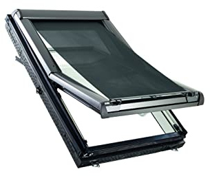 Original Store extérieur Roto Screen ZAR Protection Contre Le Soleil et la Chaleur Longueur réglable pour Les Fenêtres de Toit Roto de la série Designo R4/R7 avec Taille 114/xxx | 11/XX