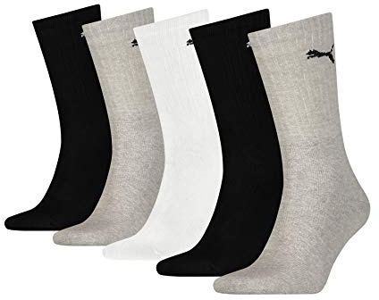 PUMA Puma 7312 Unisex Sport Socks (5 Pack) Chaussettes Mixte (lot de 5)
