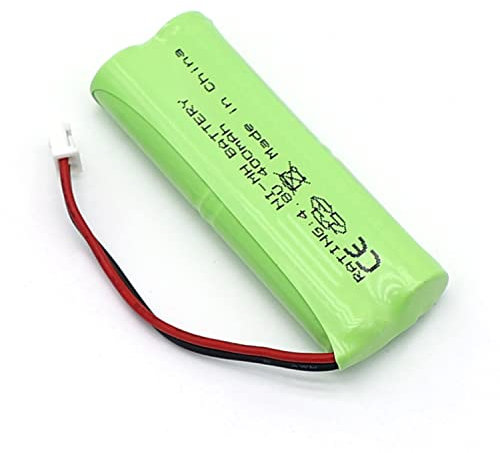 SHAWOROCE 400mAh 4,8V Batterien Akku Kompatibel mit Dogtra 175NCP 200NCP 202NCP 410 600M 620NCP Sender 1700 Empfänger Hundetraining BP12RT GPRHC043M016 wiederaufladbare NI-MH Batterie