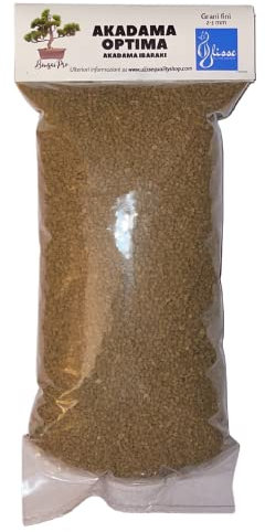 ULISSE BonsaiPro Akadama Optima Akadama Ibaraki, Substrat pour Bonsaï et Aquarium Néerlandais, Granulométrie Moyenne