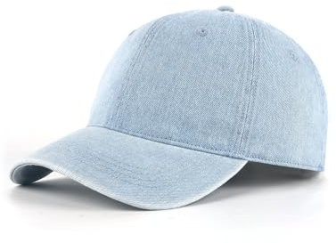 Zylioo XL/XXL Berretto da baseball in cotone lavato,Grandi cappelli da corsa tinti a pigmento,Grande berretto sportivo vintage per golf all'aperto tennis, XXL