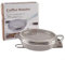 Coffee Bean Roaster Tool, Stainless Steel Portable Coffee Roaster Mesh Pans Baking for Daily Roasting At Home(fold 120g)