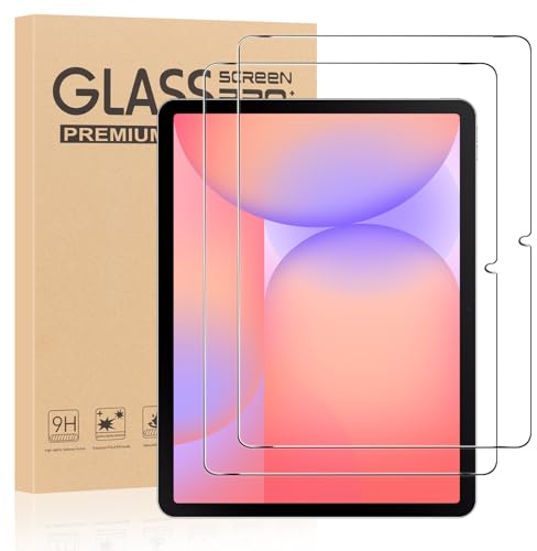 Olgary 2 Pezzi, Pellicola Protettiva per Samsung Galaxy Tab S10 Lite /S10 FE/S9 FE 10,9 und Galaxy Tab S11/S9/ S8 /S7 11, 9H Durezza HD Trasparente Vetro Temperato, Anti Graffio Protezione Schermo