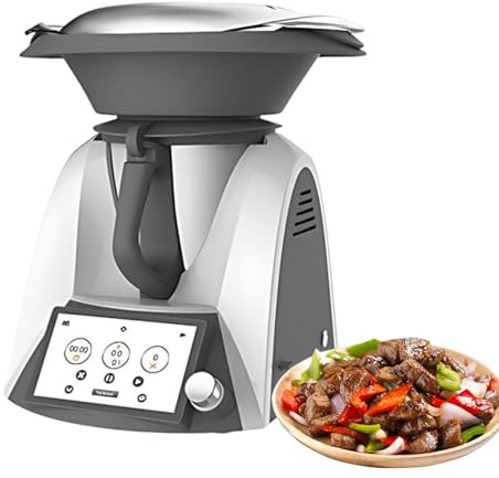 Multikokare Självrengörande med 7” TFT Display, Multikokare Med Wifi med 3L Kapacitet, Inbyggd Våg, Temperaturkontroll, Smart Matberedare
