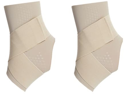 XFSRG Supporto Caviglia 1 Coppia Fascia Compressiva per Gonfiore, Lesioni ai Legamenti e Recupero Muscolare