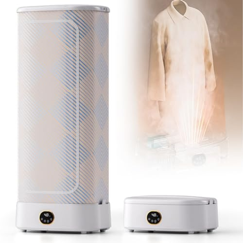 Máquina De Secado A Vapor Máquina De Planchado Con Prensa De Vapor Secadora Portátil Circulación De Aire Caliente De 360° Temporización Inteligente Desinfección Sistema Automático De Cuidado De Prend